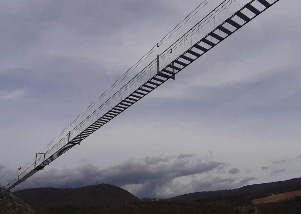 Tibetan bridge and Sellano